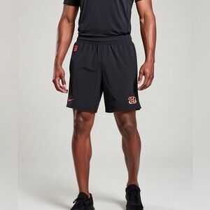 NFL Nike Men's Black Bengals Athletic Shorts 3XL Like New